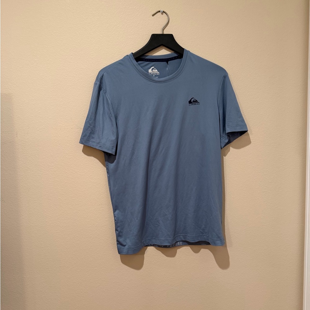 NWT Quiksilver Men's Slate Blue Short Sleeve Tee